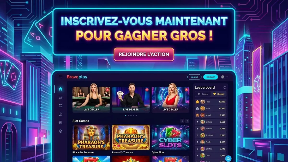 Inscription avec bonus